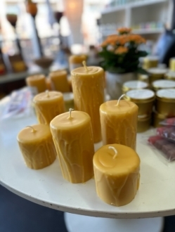 Beeswax 2.5 Diameter x3.5 Height Pillar Drip Candle – 8 units (P2DRIP)