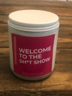 Jamaican Me Crazy Scent:  Welcome to the sh*t show:  7oz Soy Candle Apprx 40-45hrs burn🔥 time