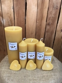 Beeswax Candle Set