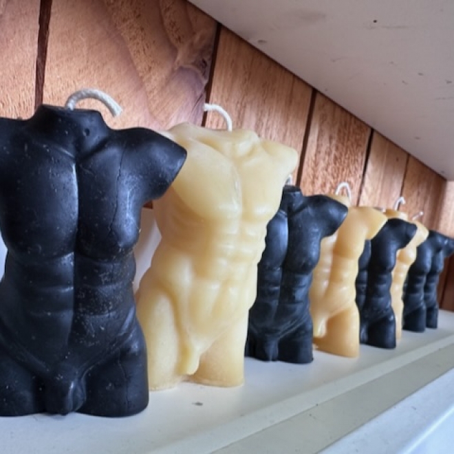 Beeswax Body Candles