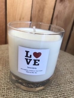 Love & Light Collection 10oz Jar Soy Candle in White Gift Box 5 Scents to Choose!