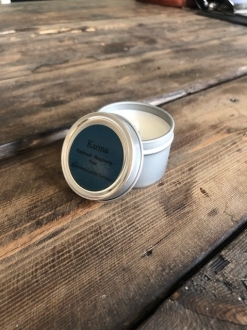 2oz Soy Tin Karma Burns apprx 10-12hrs