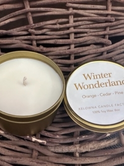 Gold Tins Soy 8oz Candles – 9 Incredible Blends to Choose Fall/Holiday Collections